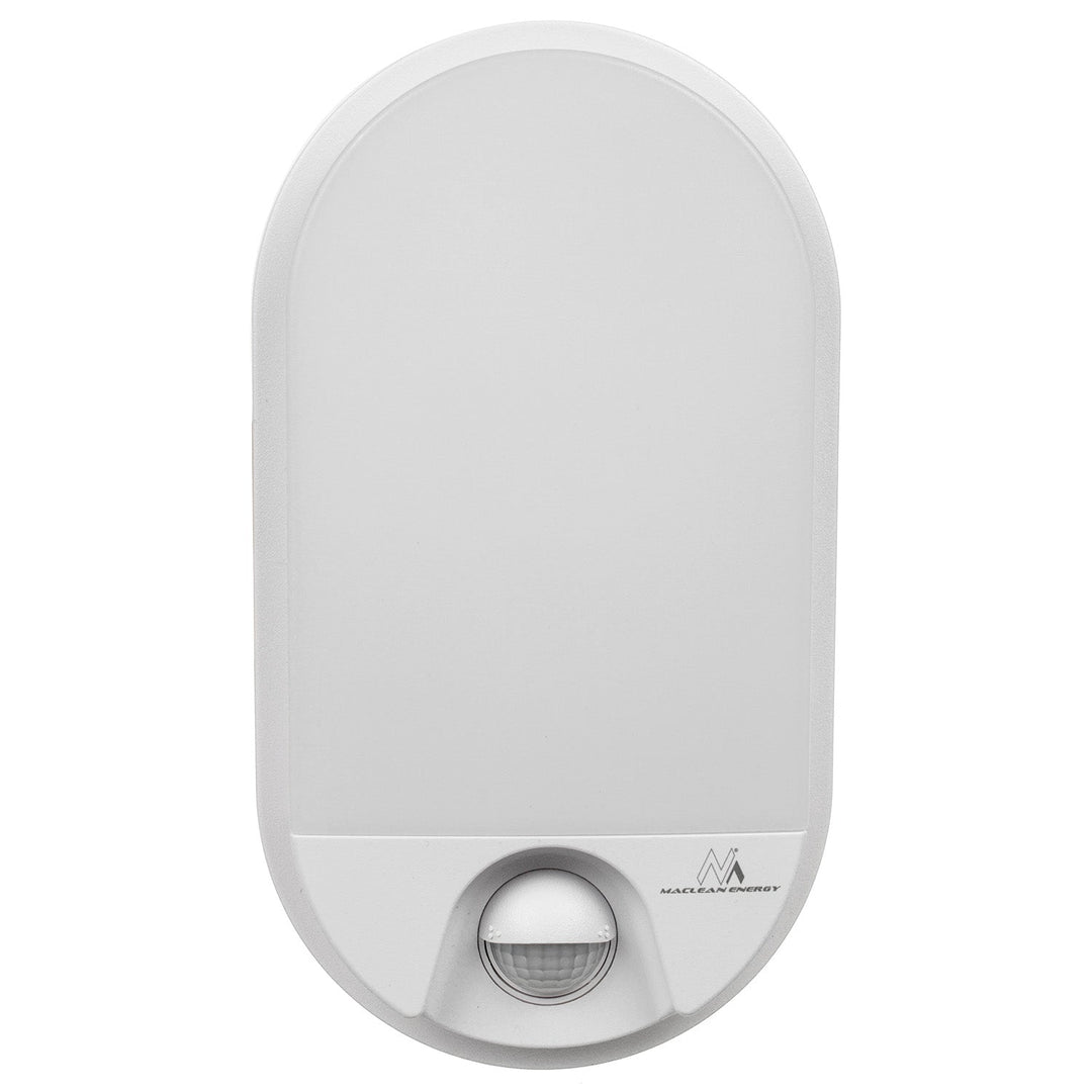 LED лампа с инфрачервен датчик за движение MCE340 W 1100lm 15W IP54 Maclean Energy цвят бял, цветова температура естествено бял (4000K)
