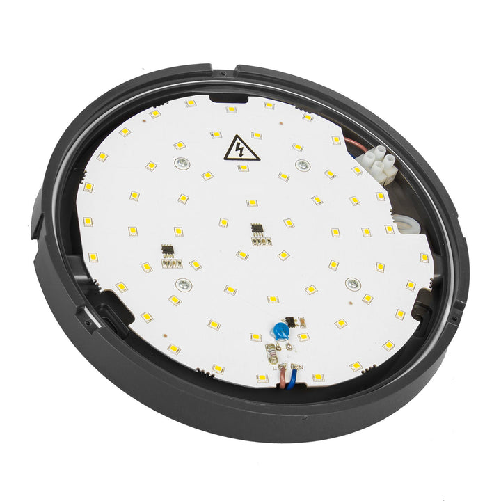 MCE342 GR 1100lm 15W IP54 Maclean Energy LED лампа за стена и таван, сива, естествено бял цвят (4000K)
