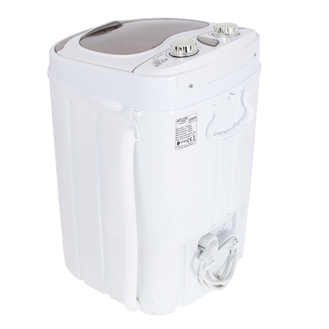 Adler AD 8055 150W 3kg 1kg преносима перална машина и центрофуга