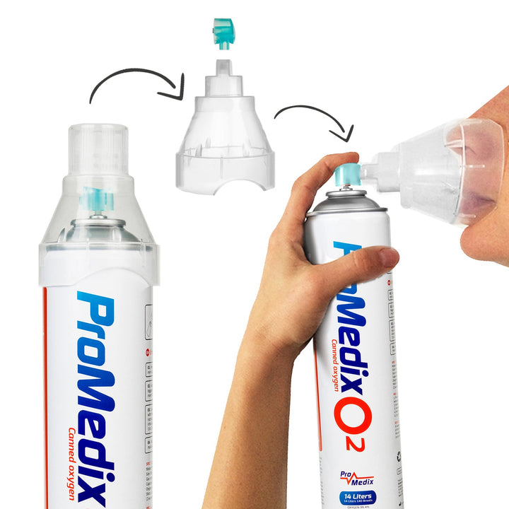 Promedix 12L PR-994 преносим кислороден инхалатор, 99,4% концентрация на кислород