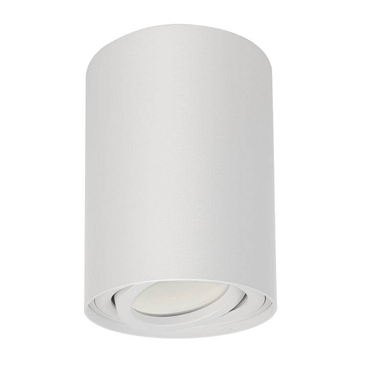 GU10 MCE422 W халогенен прожектор за повърхностен монтаж, бял, 80x115mm, алуминий