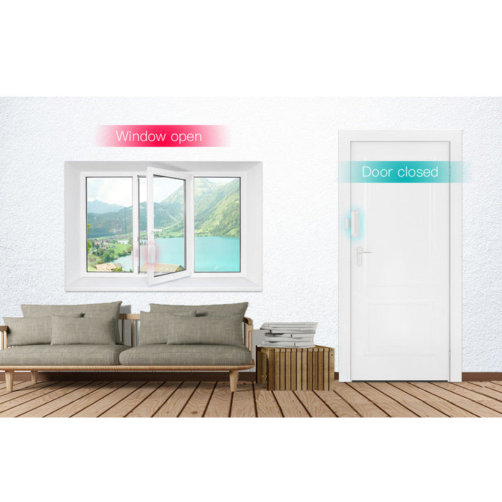SMART WiFi сензор за отваряне на врати/прозорци с информация в реално време Smart Life Tuya GreenBlue GB715