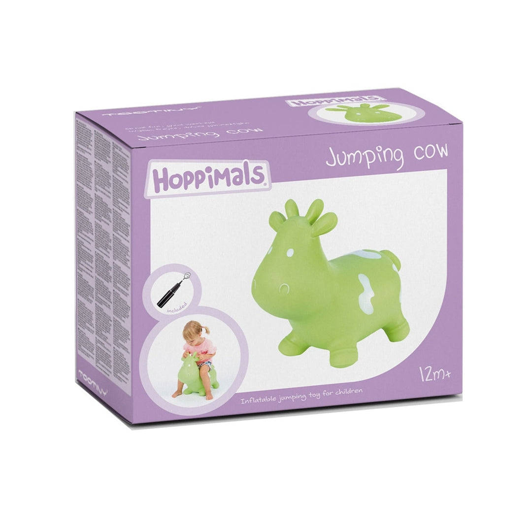 Hoppimals зелен каучуков скачач – огромно и уникално забавление при скачане