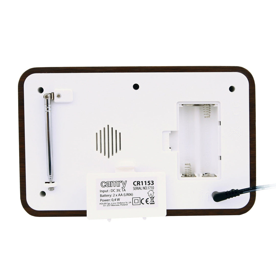 Camry цифрово радио, ретро, LCD дисплей, будилник, CR 1153