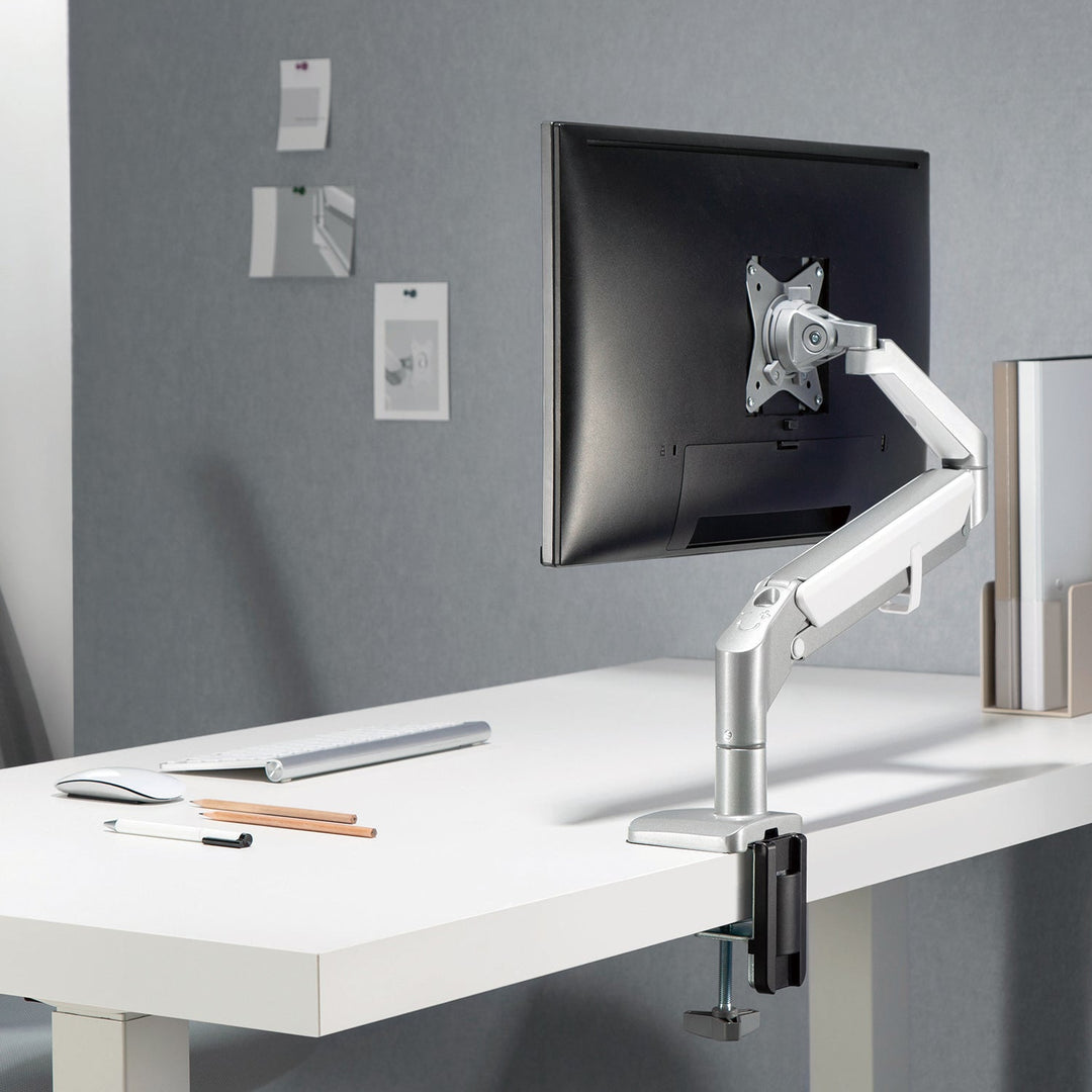 Ergo Office сив монтаж за монитори за бюро, с пружина, 17"-32", 9 кг, ER-405G
