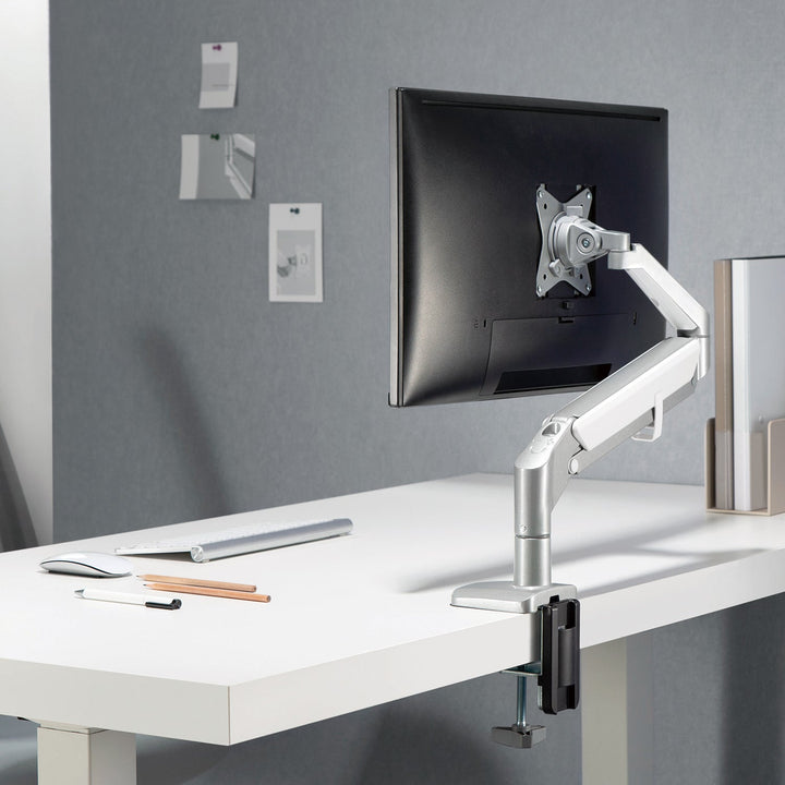 Ergo Office сив монтаж за монитори за бюро, с пружина, 17"-32", 9 кг, ER-405G