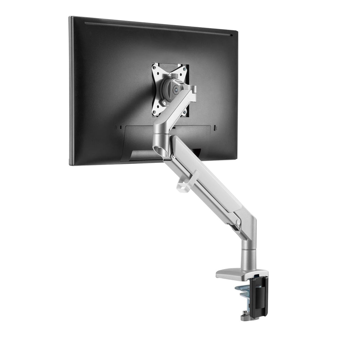 Ergo Office сив монтаж за монитори за бюро, с пружина, 17"-32", 9 кг, ER-405G