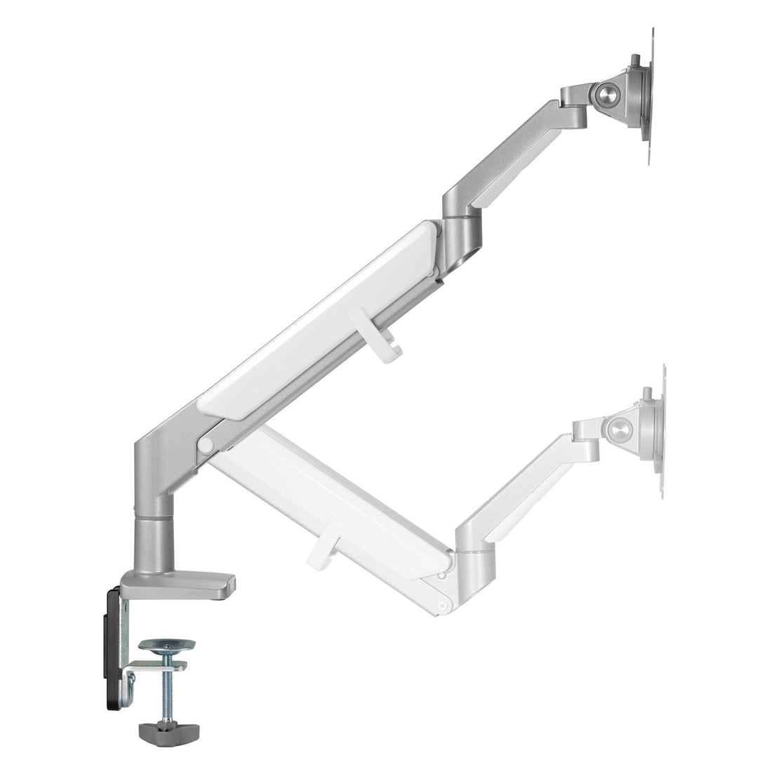 Ergo Office сив монтаж за монитори за бюро, с пружина, 17"-32", 9 кг, ER-405G