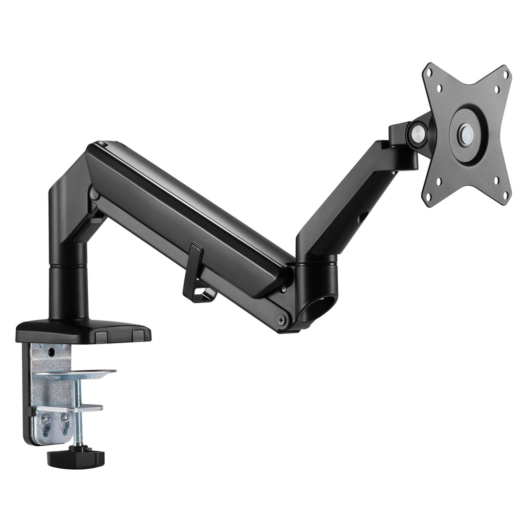 Ergo Office черна стойка за монитори за бюро, с газова пружина, 17"-32", 9 кг, ER-405B