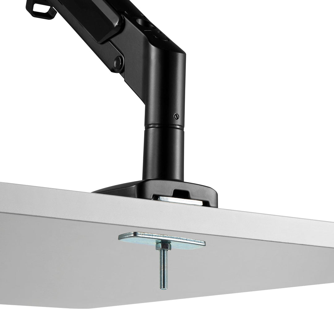 Ergo Office черна стойка за монитори за бюро, с газова пружина, 17"-32", 9 кг, ER-405B