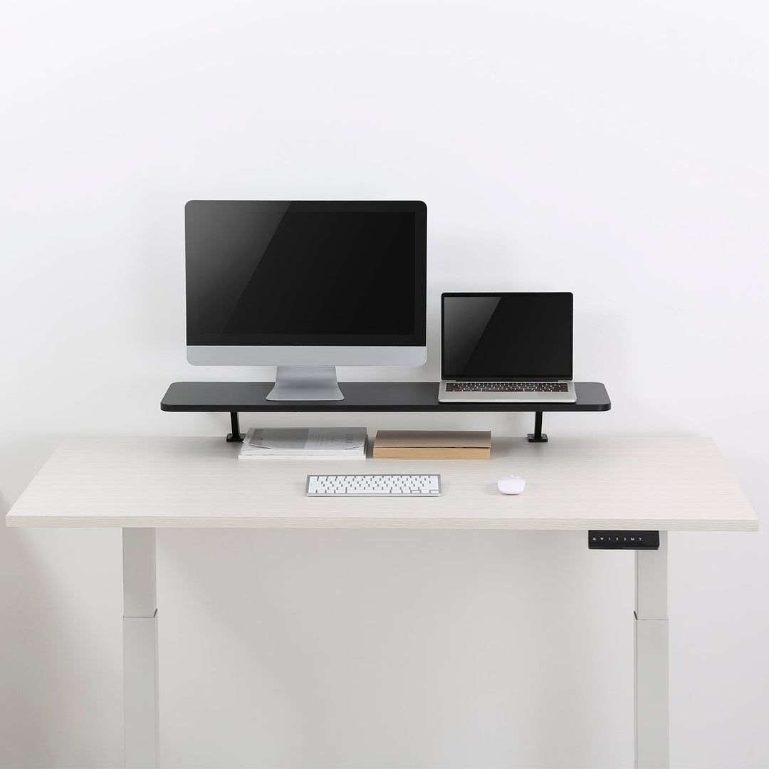 Ergo Office рафт за монитор за маса, с винтово закрепване, 13"–32", макс. 20 кг, ER-409