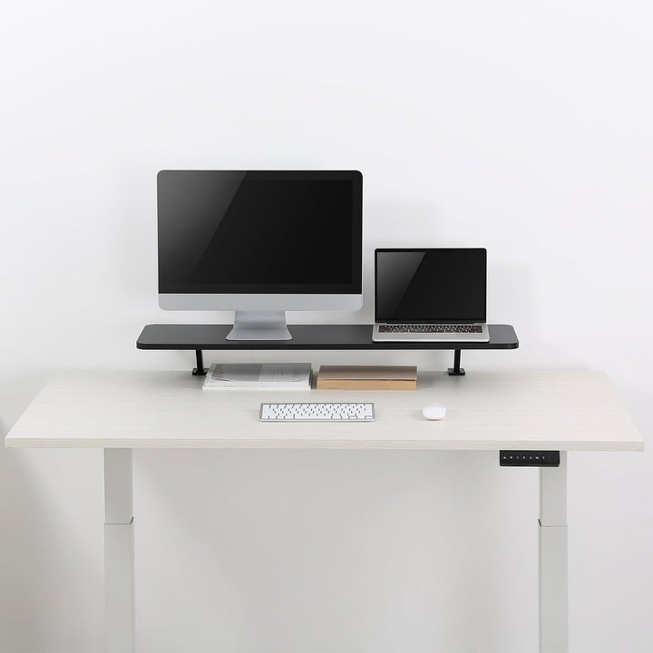 Ergo Office рафт за монитор за маса, с винтово закрепване, 13"–32", макс. 20 кг, ER-409