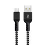 USB C кабел, поддържащ Fast Charge 2.4A Maclean Energy MCE471 черен, дължина 1 м, 5V/2.4A – пренос на данни