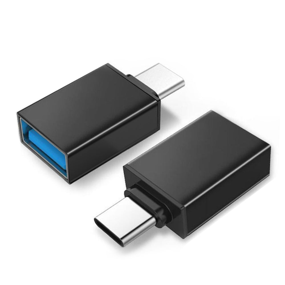 Maclean Energy MCE470 USB A към USB C OTG адаптер, черен
