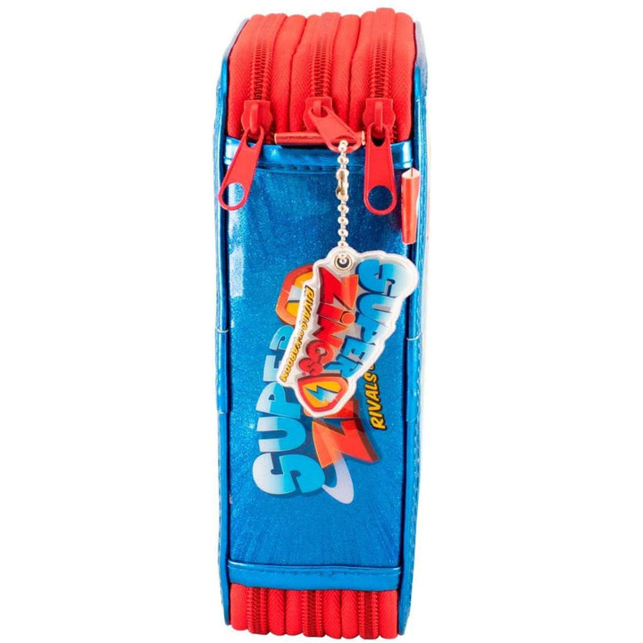 Creion cu accesorii 40 piese Super Zings albastru