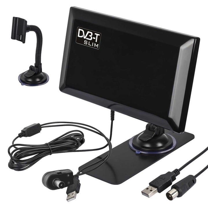 Maclean Slim MCTV-948 активна вътрешна DVB-T/T2 H.265 HEVC антена