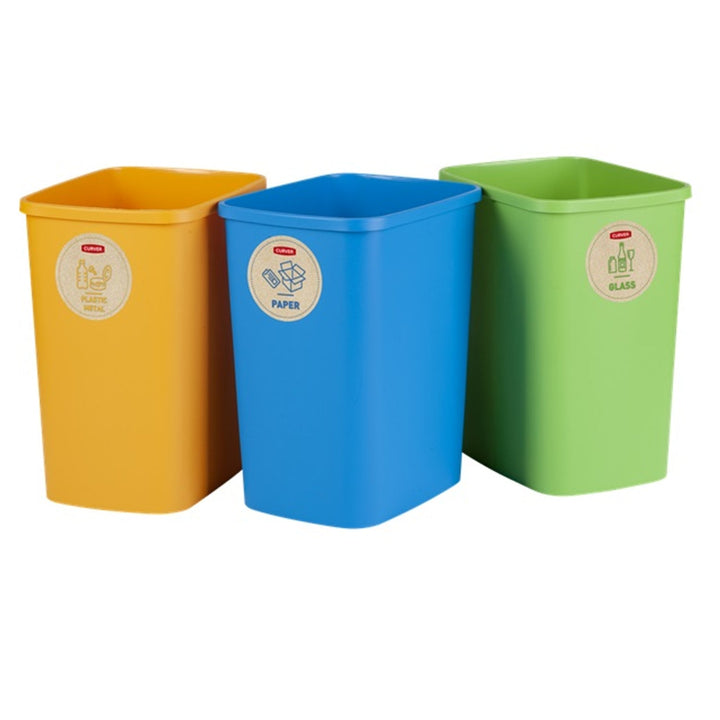 Curver ECO Friendly комплект кошчета за сортиране 3x25L