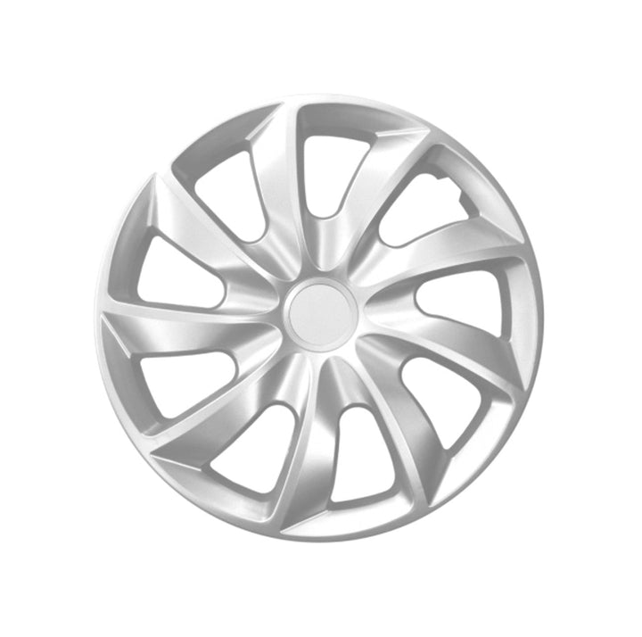 16" NRM QUAD SILVER капаци за джанти, сребрист цвят - 4 броя
