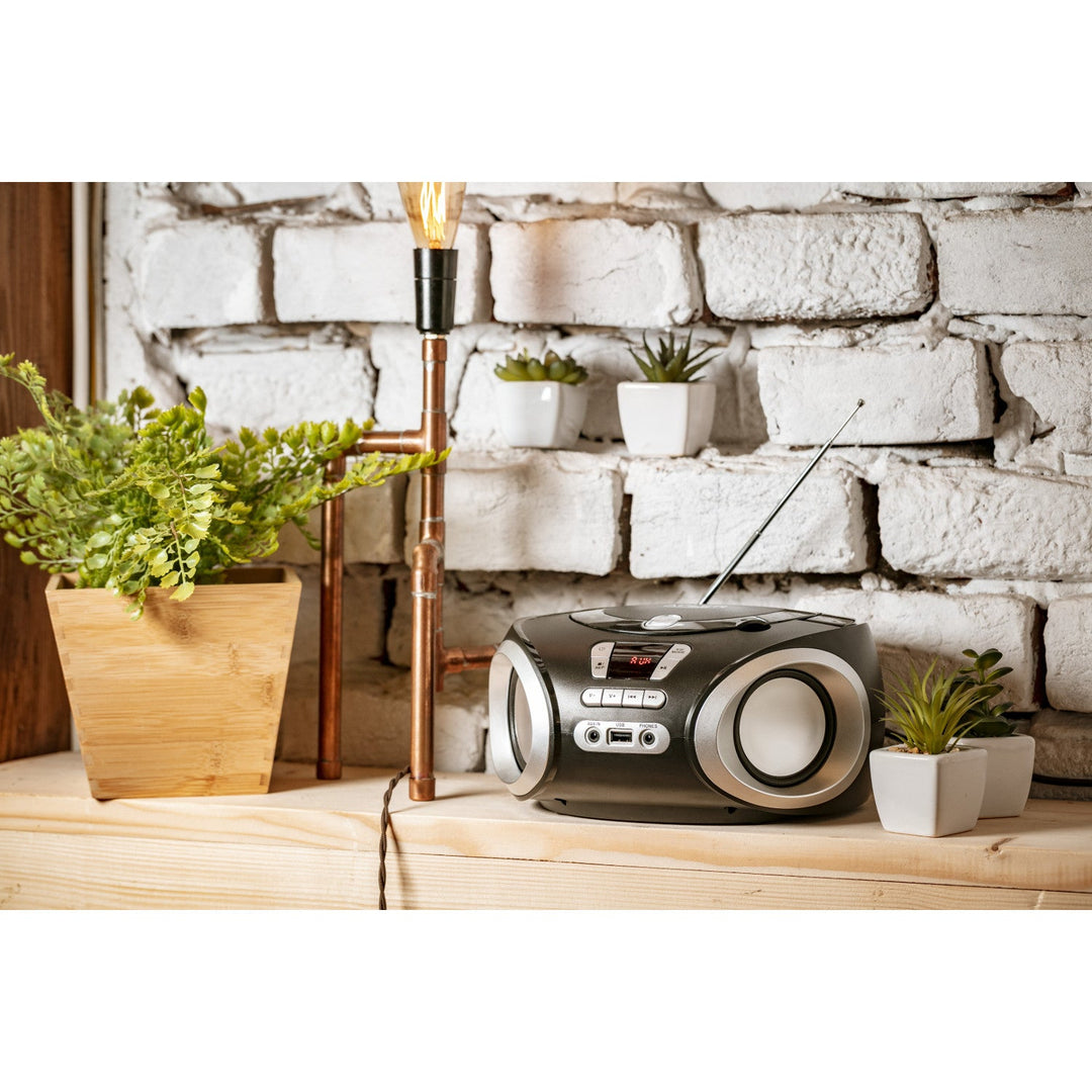 Бумбокс CD-MP3, USB, радио плейър Adler AD 1181