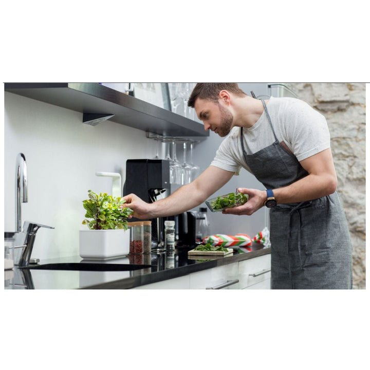 Click & Grow Smart Garden 3 grădină de casă gri + capsule de busuioc