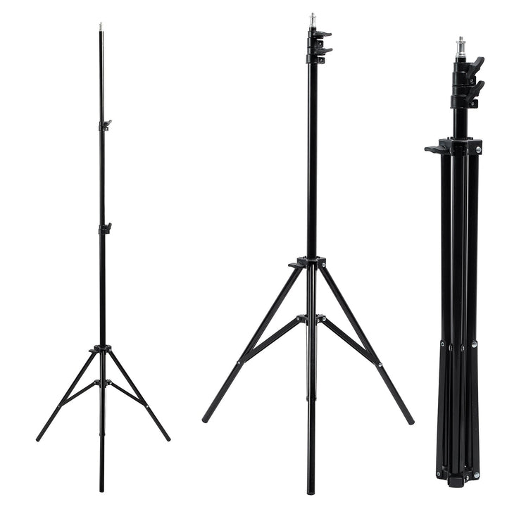 Статив за Maclean MC-163 12" LED пръстенна светлина, макс. височина 190 cm, макс. натоварване 3 kg
