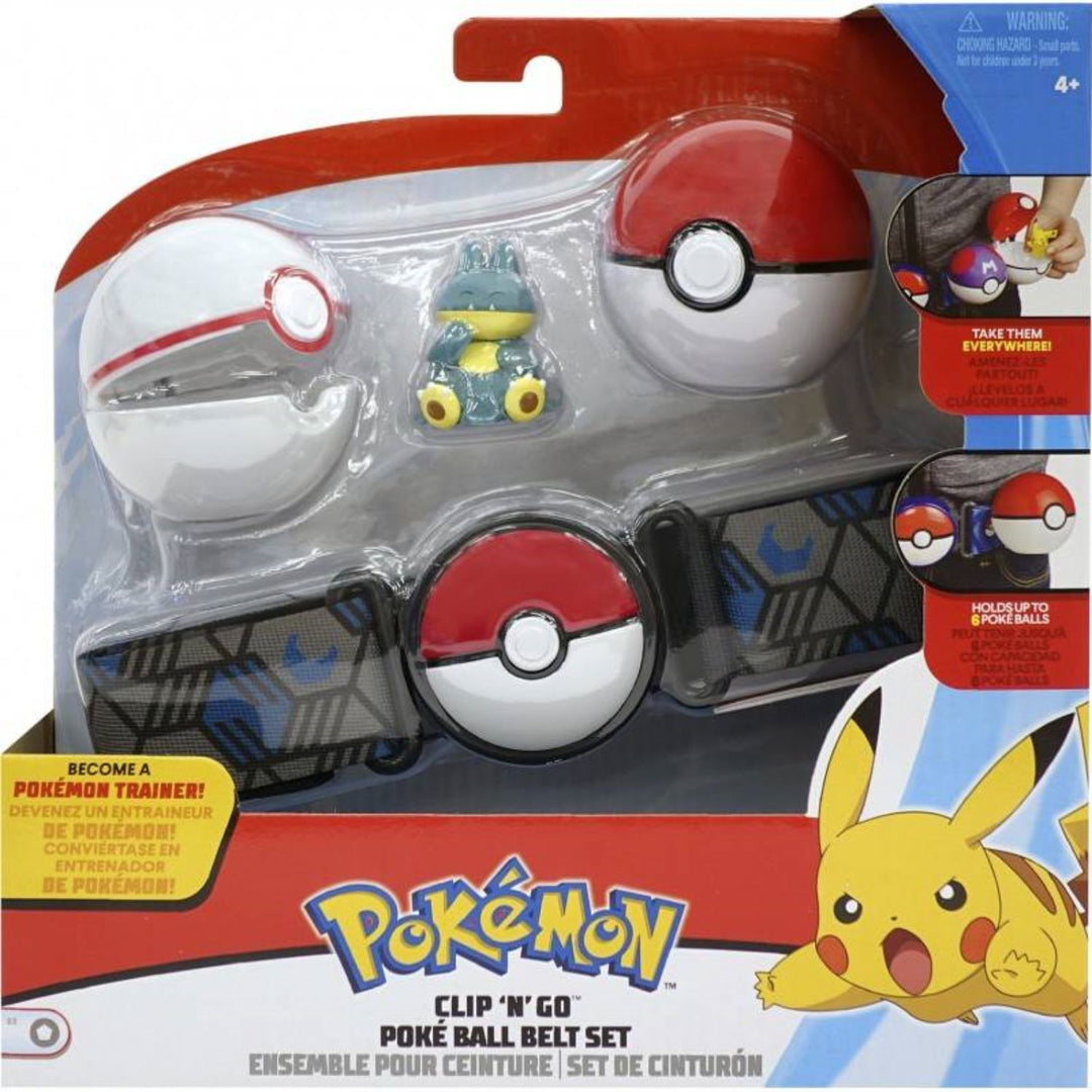 Set Pokemon Clip 'N' Go Pokeball Belt mix serie 4