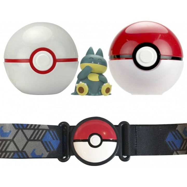 Set Pokemon Clip 'N' Go Pokeball Belt mix serie 4