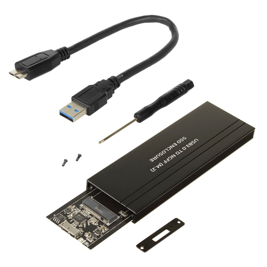 Корпус за Maclean диск, M.2 SSD, NGFF, USB 3.0, размери 2230/2240/2260/2280, алуминиев корпус, MCE582