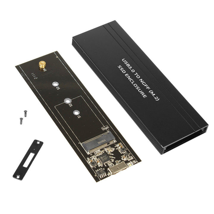 Корпус за Maclean диск, M.2 SSD, NGFF, USB 3.0, размери 2230/2240/2260/2280, алуминиев корпус, MCE582