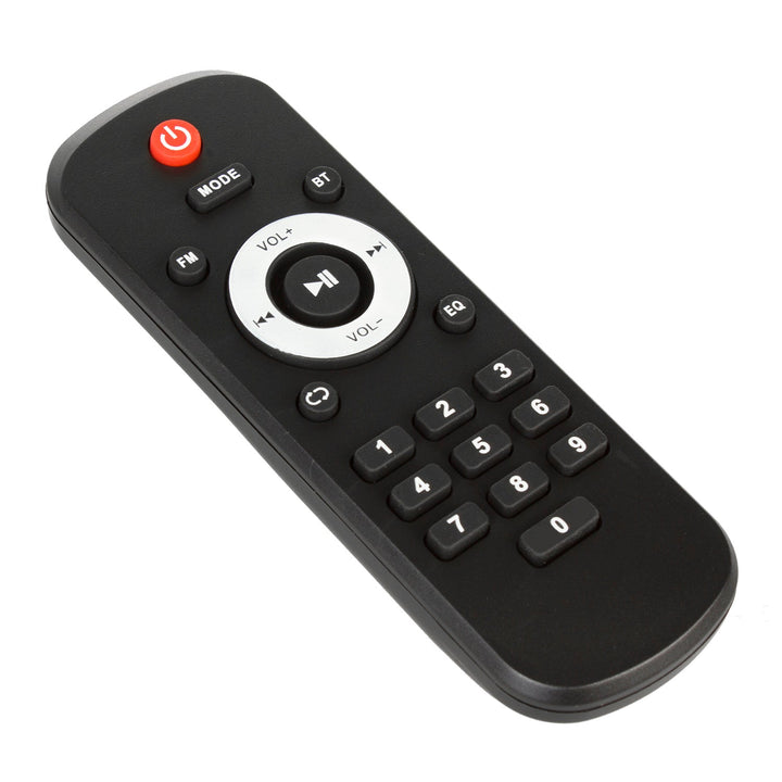 Преносим Bluetooth високоговорител / радио / SD / MMC / aux-in / USB / осветление / дистанционно управление / телескопична антена / конектор за микрофон