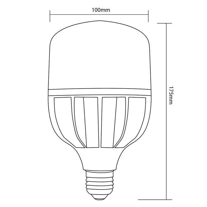 Bec LED Maclean, E27, 30W, 220-240V AC, NW alb neutru, 4000K, 3000lm, MCE261