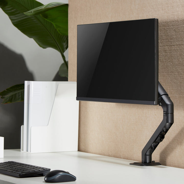 Универсална стойка за монитори Maclean, механична пружина 17"-27" 7 кг, VESA 75x75,100x100, MC-906