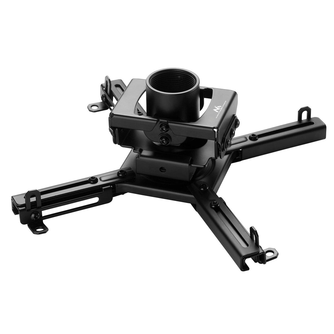 Маклин таванна стойка за проектори, Profi Market System, 80–980 mm, макс. 35 kg, черна, MC-913