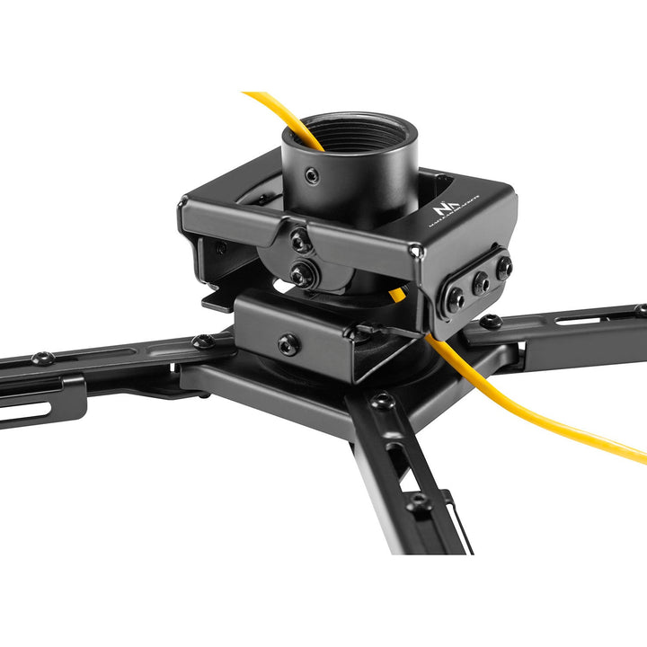 Маклин таванна стойка за проектори, Profi Market System, 80–980 mm, макс. 35 kg, черна, MC-913