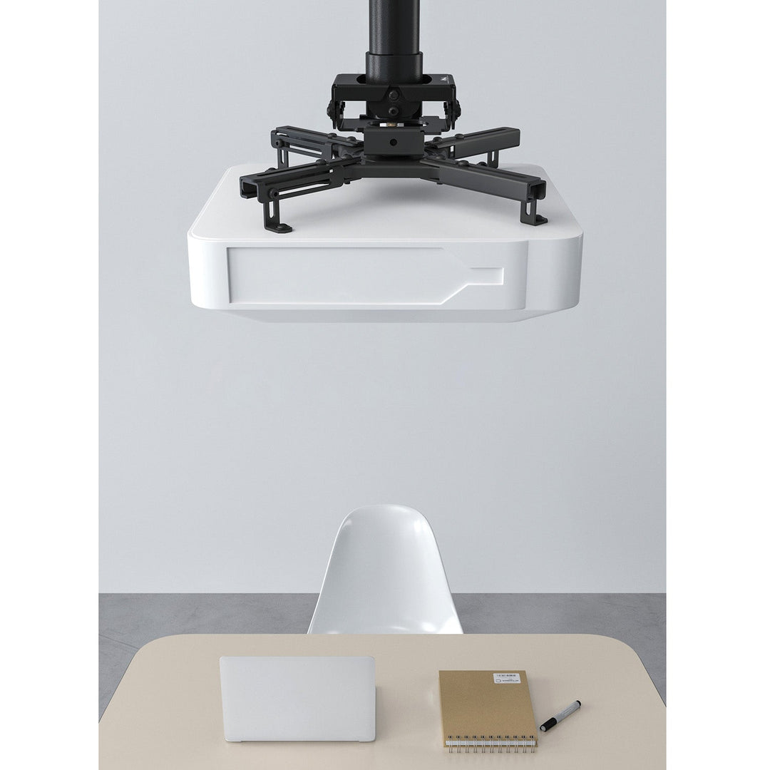 Маклин таванна стойка за проектори, Profi Market System, 80–980 mm, макс. 35 kg, черна, MC-913