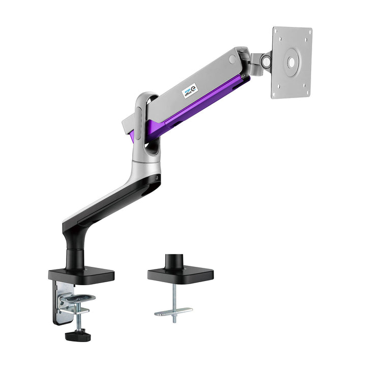 Ergo Office мониторна стойка, премиум с газова пружина, двойна ръка 17"-32" 9 кг, ER-436