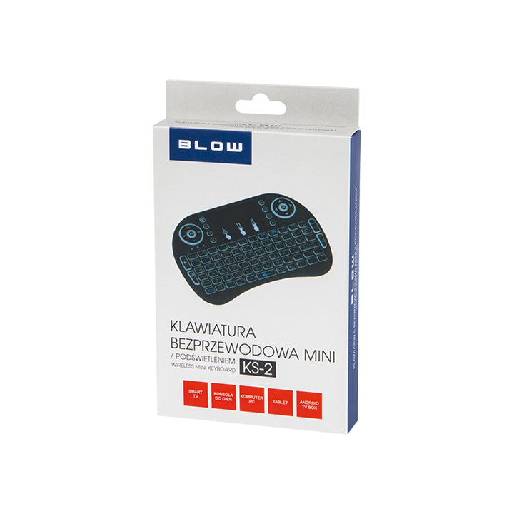 Безжична мини клавиатура Blow KS-2 с подсветка и тъчпад