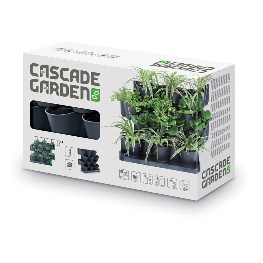 Prosperplast Cascade Garden вертикална градина, антрацит