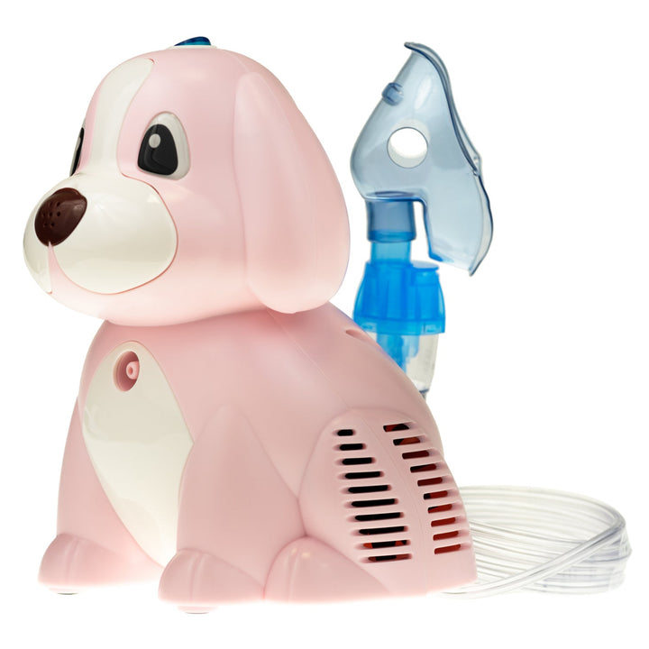 Компресорна инхалаторна система Omnibus Puppy BR-CN171, розова