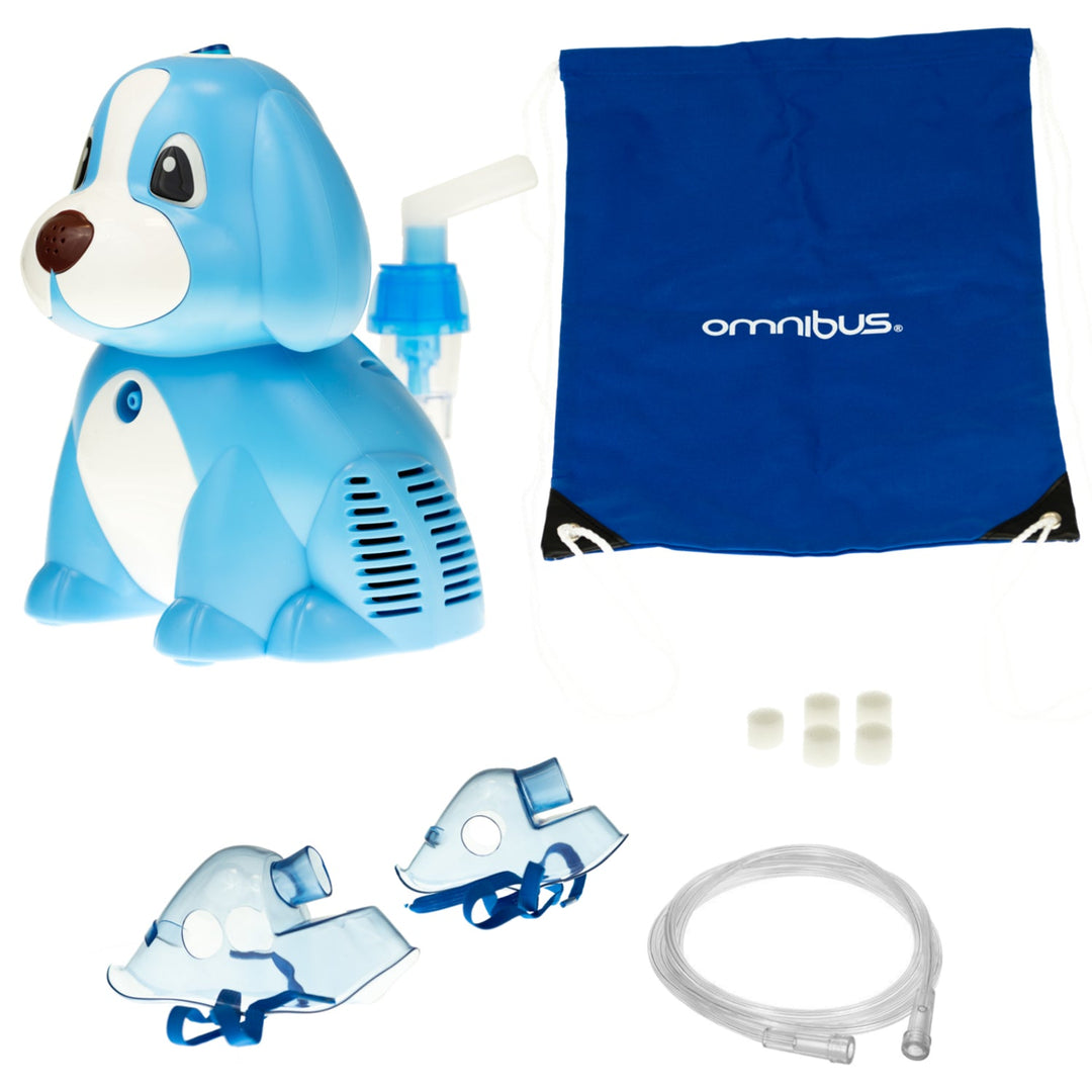 Омнибус Puppy BR-CN171 син компресор инхалатор