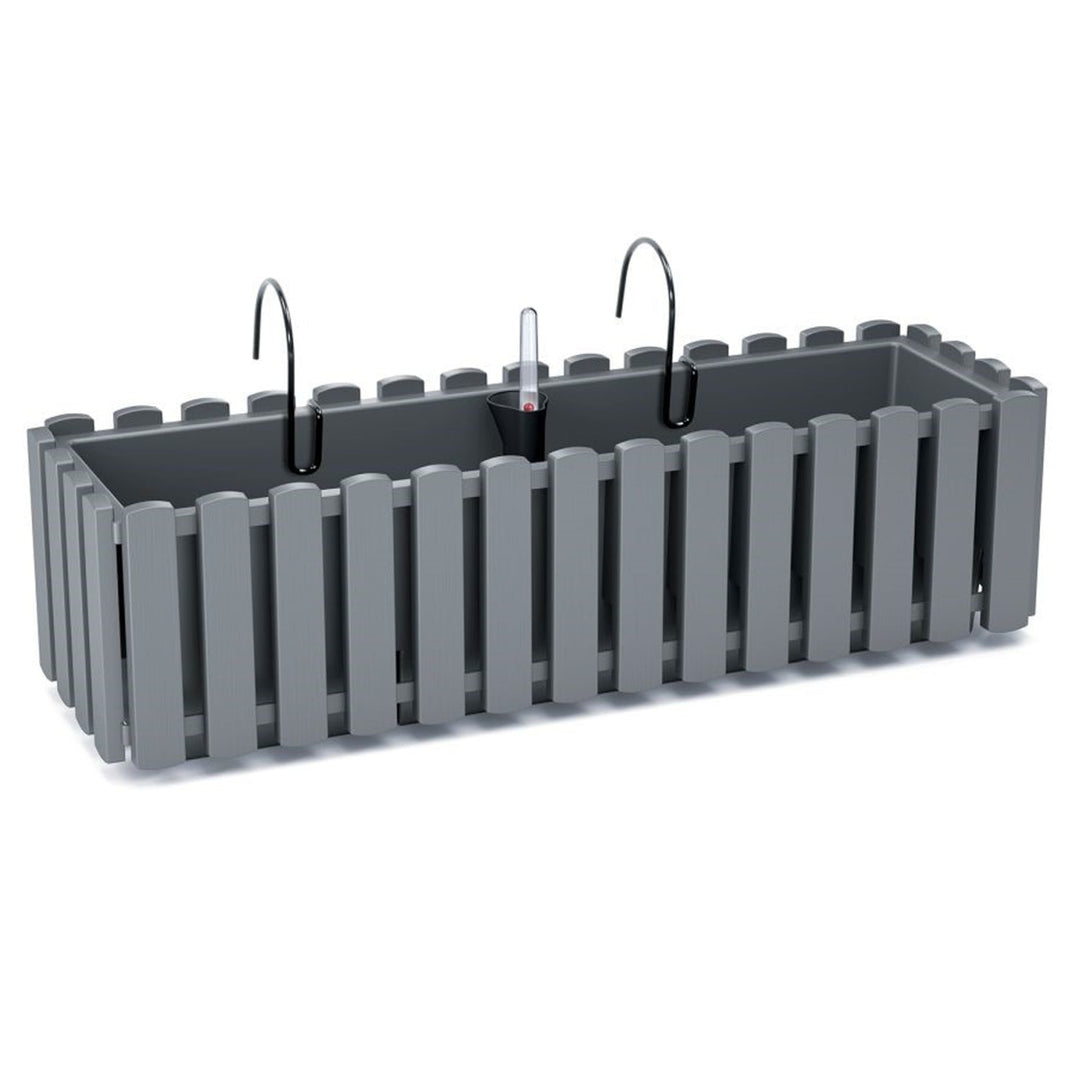 Балконска кутия с куки Boardee Fencycase DDEF600W сива