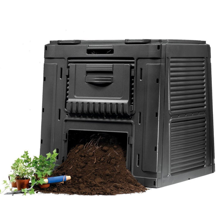 Keter E-COMPOSTER 470L черен компостник с основа 231415