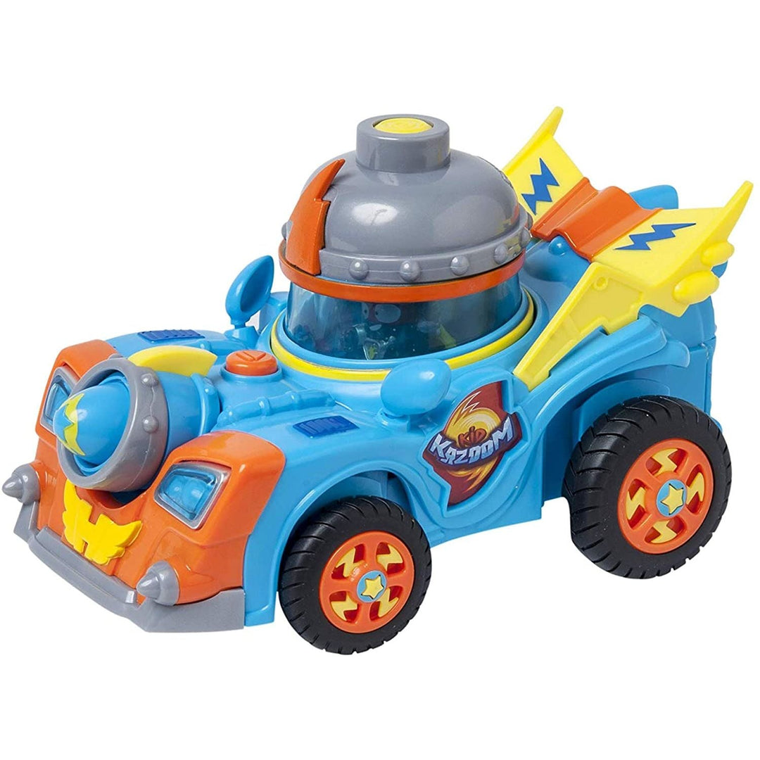 Супернеща Kazoom Racer превозно средство и фигурка Kid Kazoom
