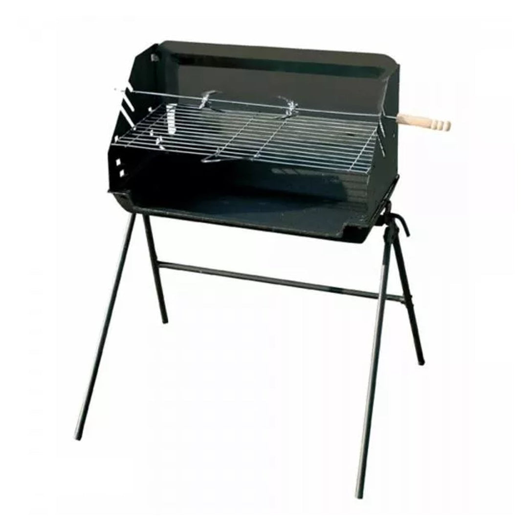 Grătar de grădină, cu cărbune dreptunghiular din fontă 56x27cm Master Grill MG853