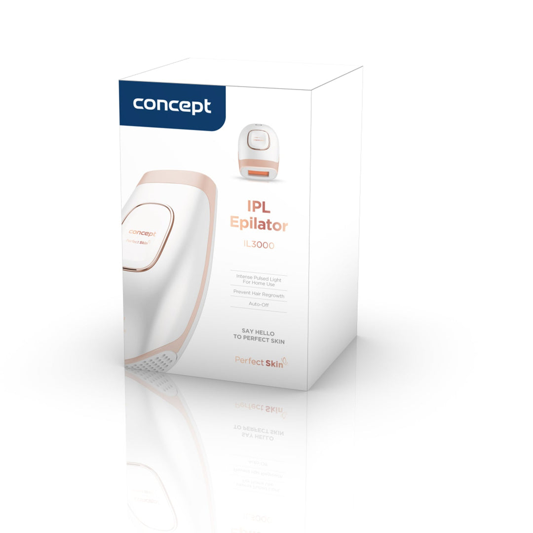 Епилатор IPL Concept Perfect Skin, 2 режима, 5 нива на интензивност, IL3000