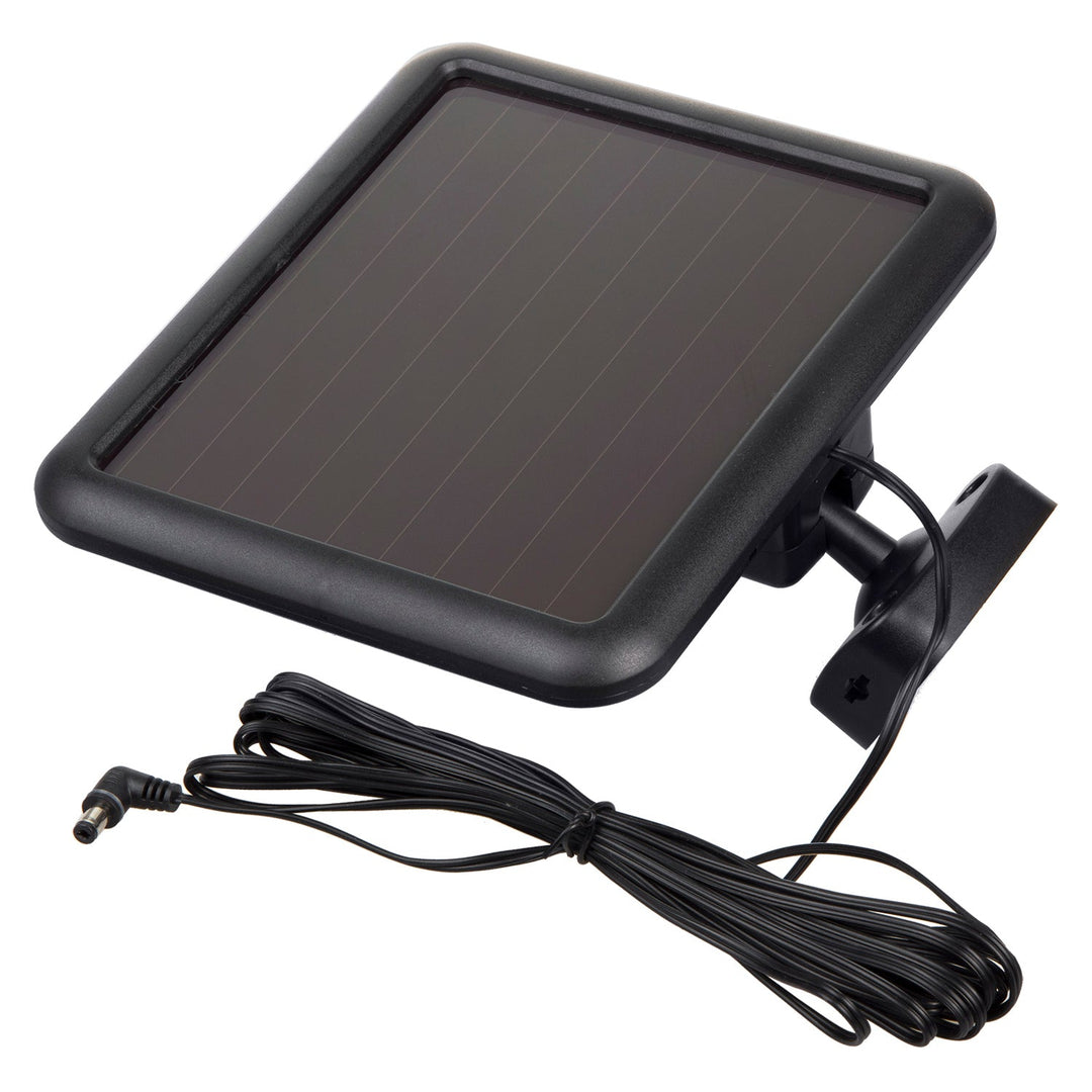 Слънчев LED прожектор с датчик за движение Maclean Energy IP44, 6W, 360lm, 6000K студено бяло, Li-ion батерия 2400 mAh, 5.5V DC MCE442
