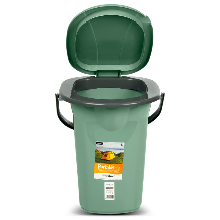 GreenBlue GB320GG зелена и сива преносима тоалетна