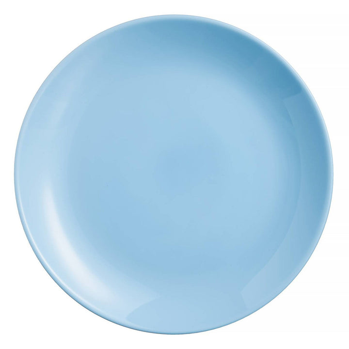 LUMINARC Diwali Light Blue 18-компонентен комплект за хранене, за 6 души