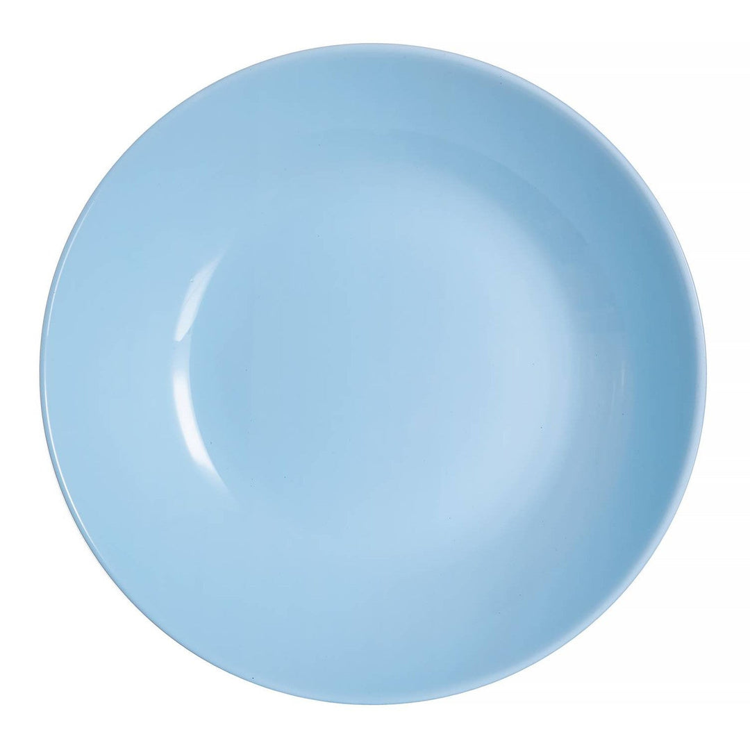 LUMINARC Diwali Light Blue 18-компонентен комплект за хранене, за 6 души
