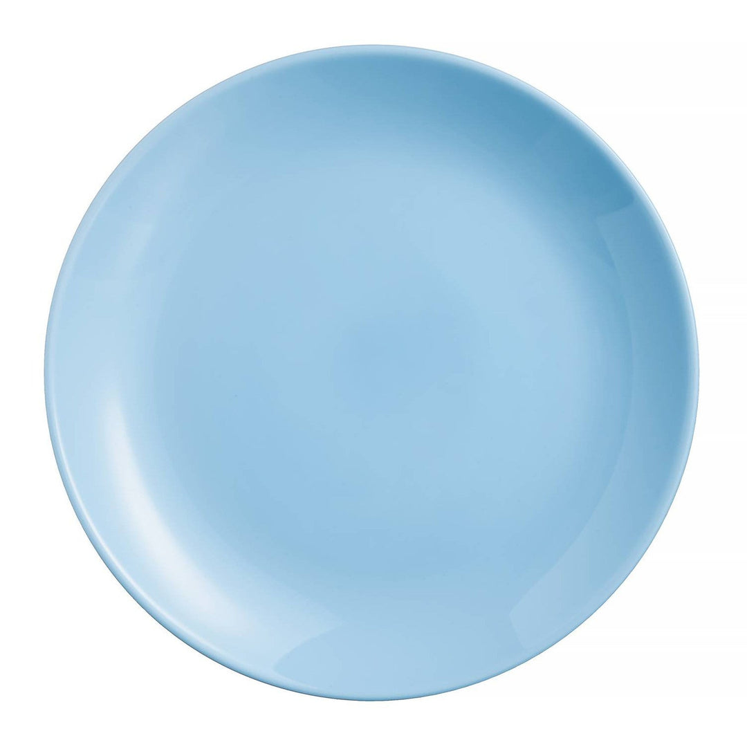 LUMINARC Diwali Light Blue 18-компонентен комплект за хранене, за 6 души